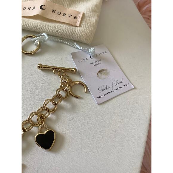 Luna & Norte toggle bracelet Brass - Picture 1 of 7